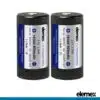 2x Elemex 16340 Battery