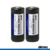 2x Elemex 26650 Battery