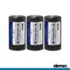 3x Elemex 16340 Battery