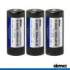 3x Elemex 26650 Battery