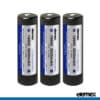 3x Elemex Button Top VTC6 Battery