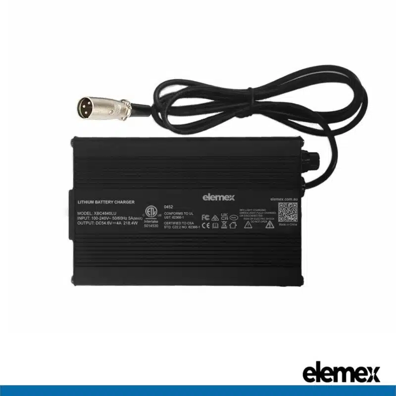 48V Lithium Battery Charger - Elemex