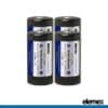 4x Elemex 16340 Battery