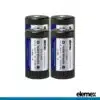 4x Elemex 16340 Battery