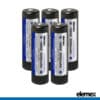 5x Elemex Button Top VTC6 Battery