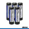 5x Elemex Button Top VTC6 Battery