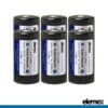 6x Elemex 16340 Battery