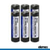 6x Elemex Button Top VTC6 Battery