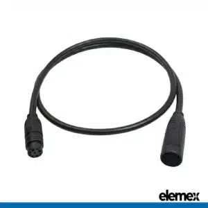 9 Pin Julet eBike Motor Extension Cable - Female To Male Electric Bike Motor Cables - Elemex