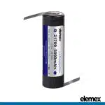 Elemex 21700 5000mAh Battery Solder Tabbed (Z-Type) - Elemex