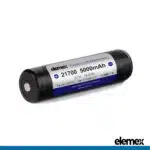 Elemex 21700 5000mAh (Protected) Front - Elemex