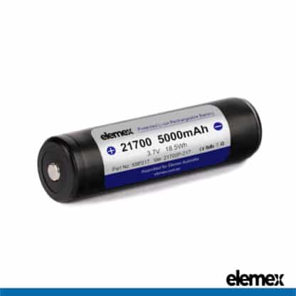 Elemex 21700 5000mAh (Protected) Front - Elemex