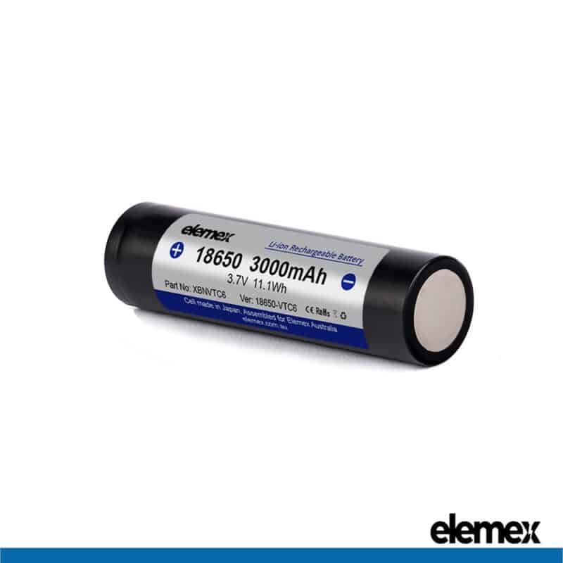 Elemex VTC6 Battery Button Top Back - Elemex