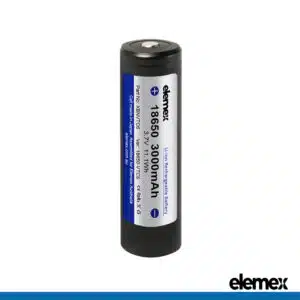 Elemex 18650 VTC6 Button Top Battery 3000mAh Li-ion Rechargeable 3.7V - Elemex