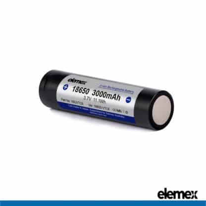 Elemex VTC6 Battery Flat Top Back - Elemex