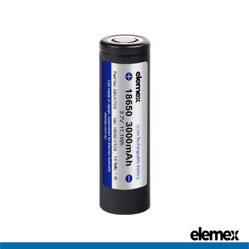 Elemex VTC6 Battery Flat Top - Elemex
