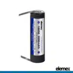 Elemex VTC6 Battery Solder Tabbed (U-Type) - Elemex