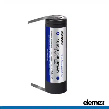 Elemex VTC6 Battery Solder Tabbed (U-Type) - Elemex
