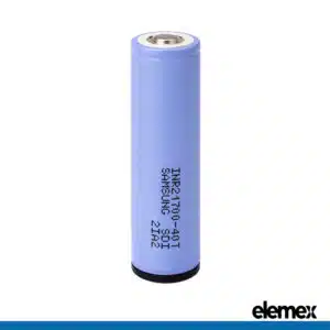 Samsung 21700 Battery 4000mAh Li-ion 3.7V 35A (Samsung Cells) - Elemex