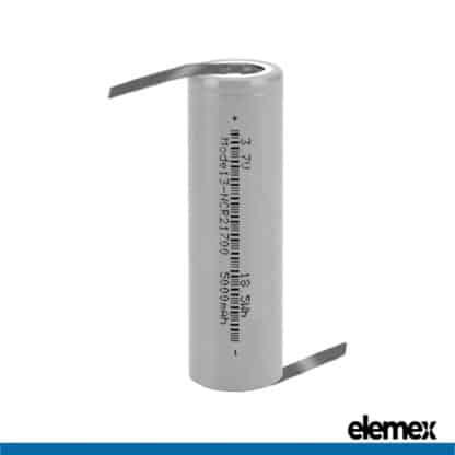 Tesla 21700 5000mAh Solder Tabbed (Z-Type) - Elemex