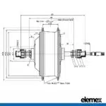 500W Drawing diagram - Elemex