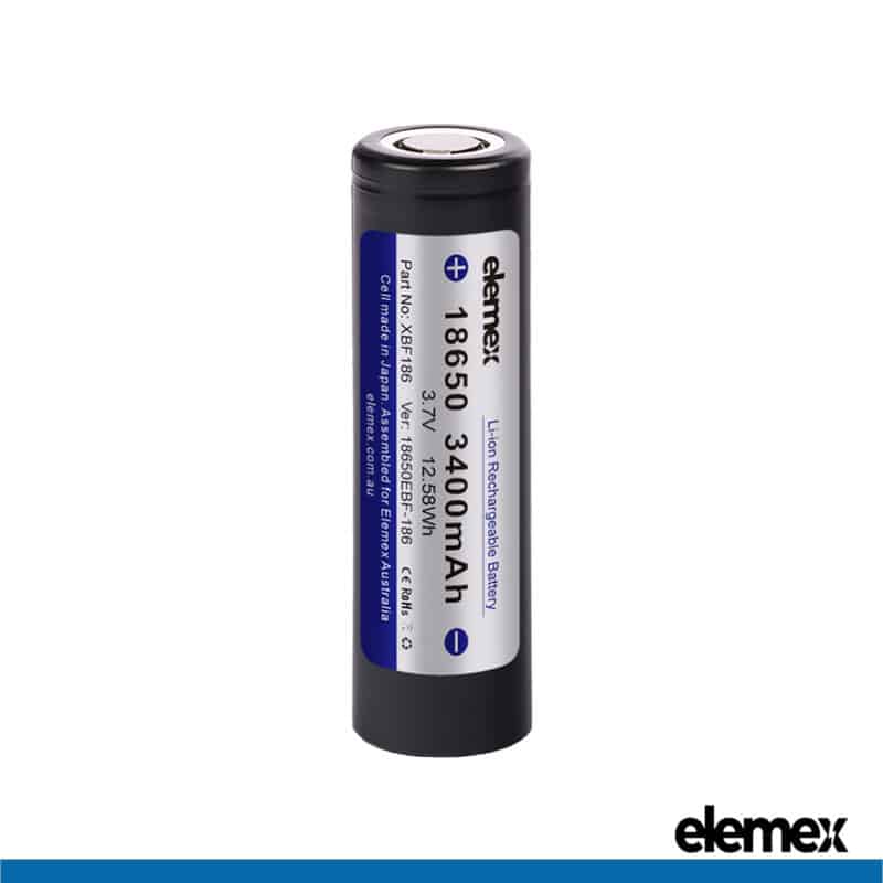 18650 Battery 3400mAh - Elemex