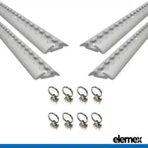 4x 50cm Anchor Track Tie Down - Elemex
