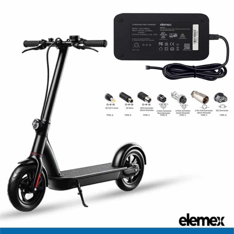 52V 3A Charger - Scooter - Elemex