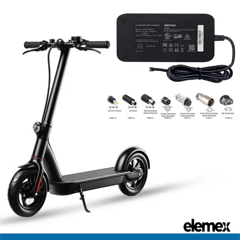 52V 3A Charger - Scooter - Elemex