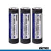3x Elemex 18650 3400mAh Battery