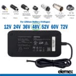48V Lithium ion Battery Charger - Elemex