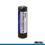 1x Battery Button Top 18650 3400mAh - Elemex
