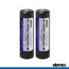 2x Elemex 18650 3400mAh Battery