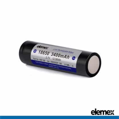 Battery Flat Top 18650 3400mAh - Elemex