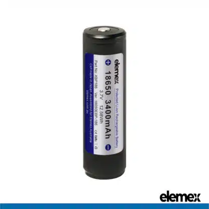 Protected 18650 Battery EBN - Elemex