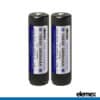 2x Elemex 18650 3400mAh Battery