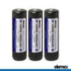 3x Elemex 18650 3400mAh Battery