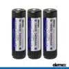 3x Elemex 18650 3400mAh Battery