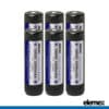 6x Elemex 18650 3400mAh Battery