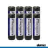 8x Elemex 18650 3400mAh Battery