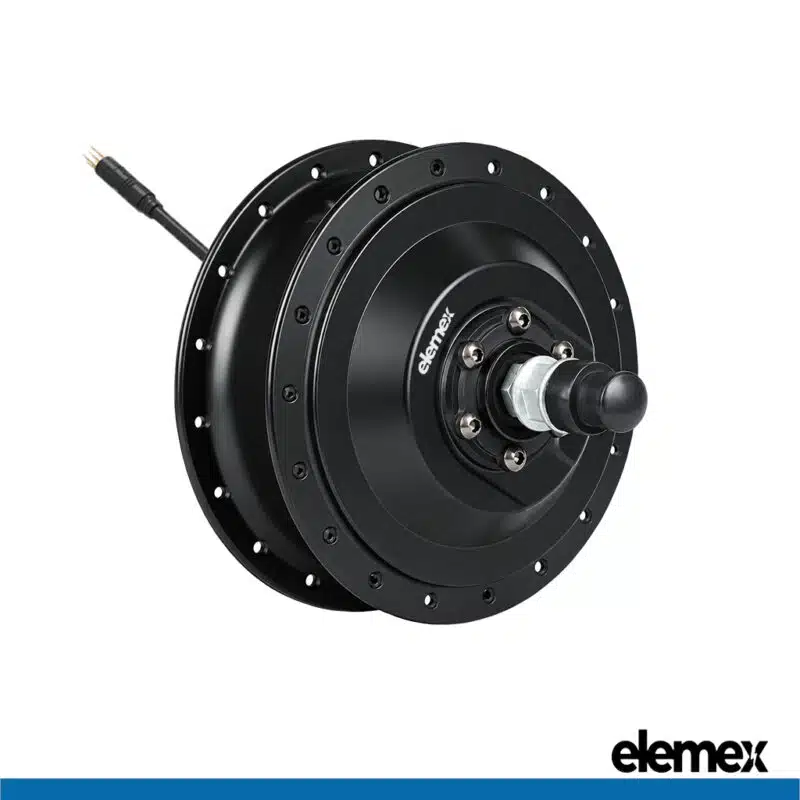 Electric Hub Bicycle 500W Brushless Direct Drive (Gearless) Motor - Elemex