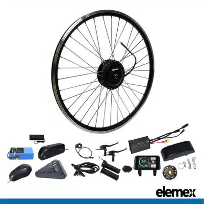 eBike Conversion Kit with Battery and Charger Rear Hub Motor 250W - Elemex