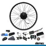 eBike Conversion Kit with Battery and Charger Rear Hub Motor 500W - Elemex